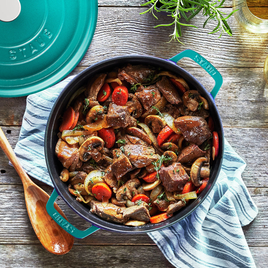 Staub Cast Iron 4-qt Round Cocotte