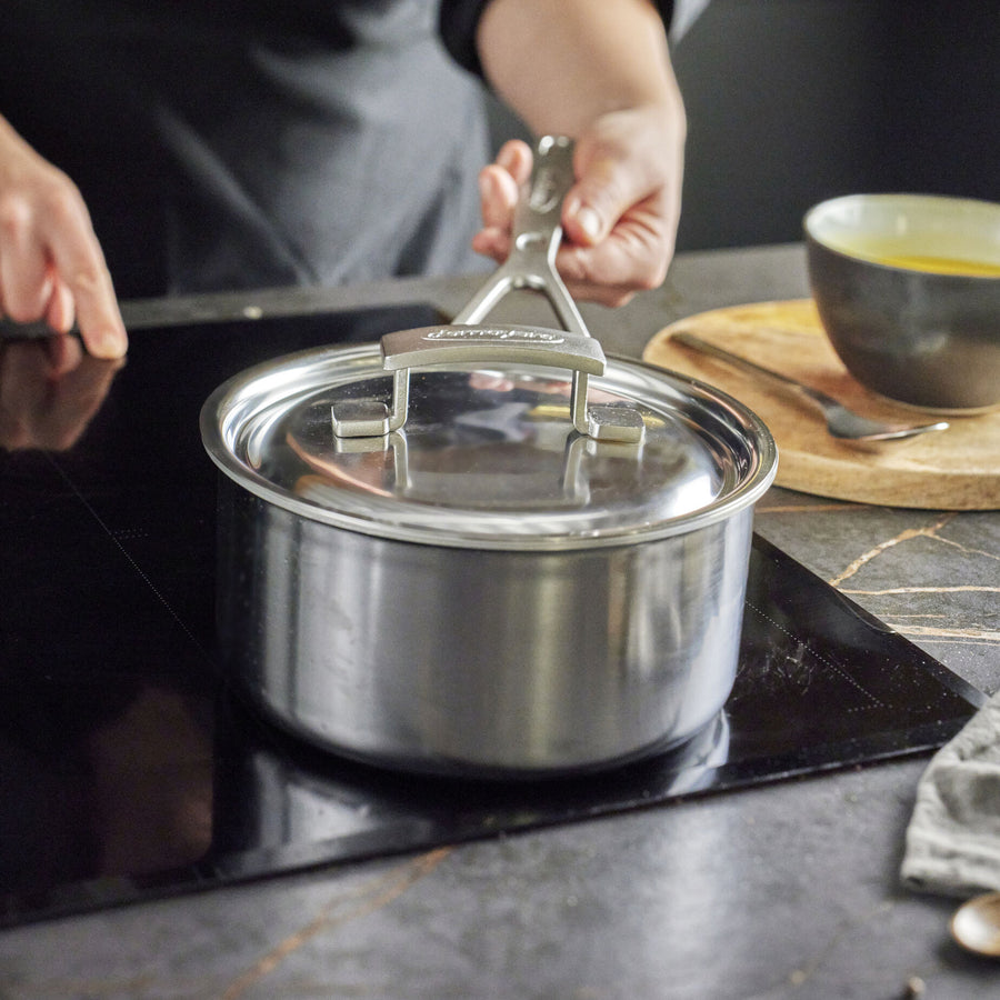 Demeyere Industry5 2-quart Stainless Steel Saucepan