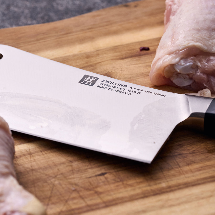 Zwilling Four Star 6" Forged Meat Cleaver