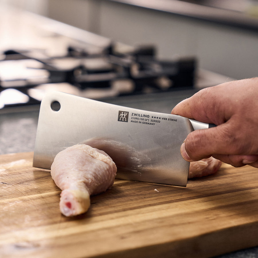Zwilling Four Star 6" Forged Meat Cleaver