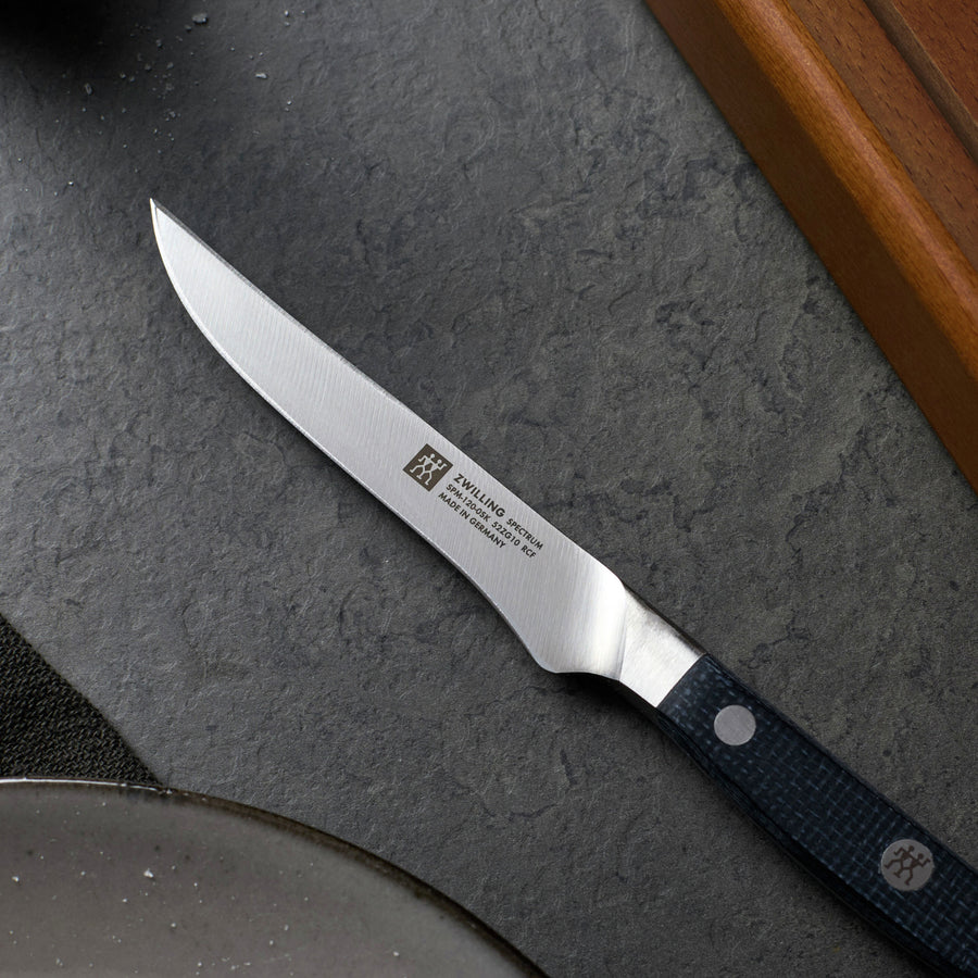 Zwilling Spectrum 4 Piece Steak Knife Set with Wooden Case