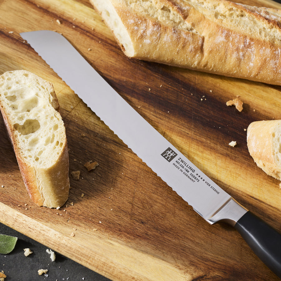 Zwilling Four Star 9" Country Bread Knife