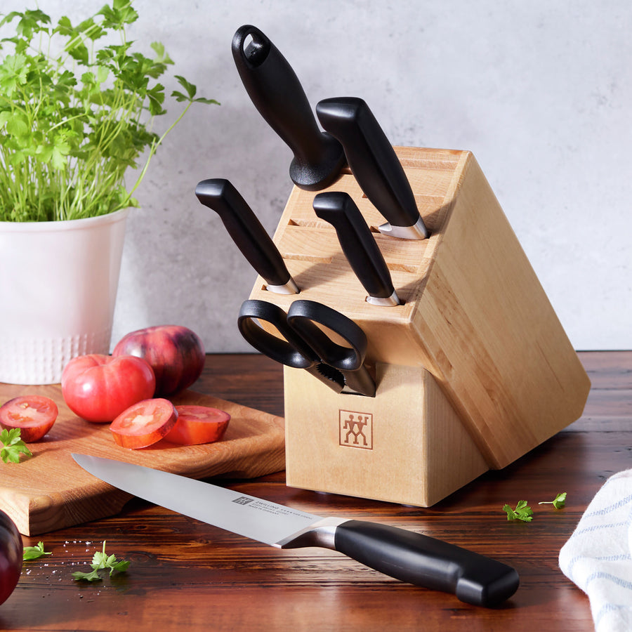 Zwilling Four Star 7 Piece Knife Block Set