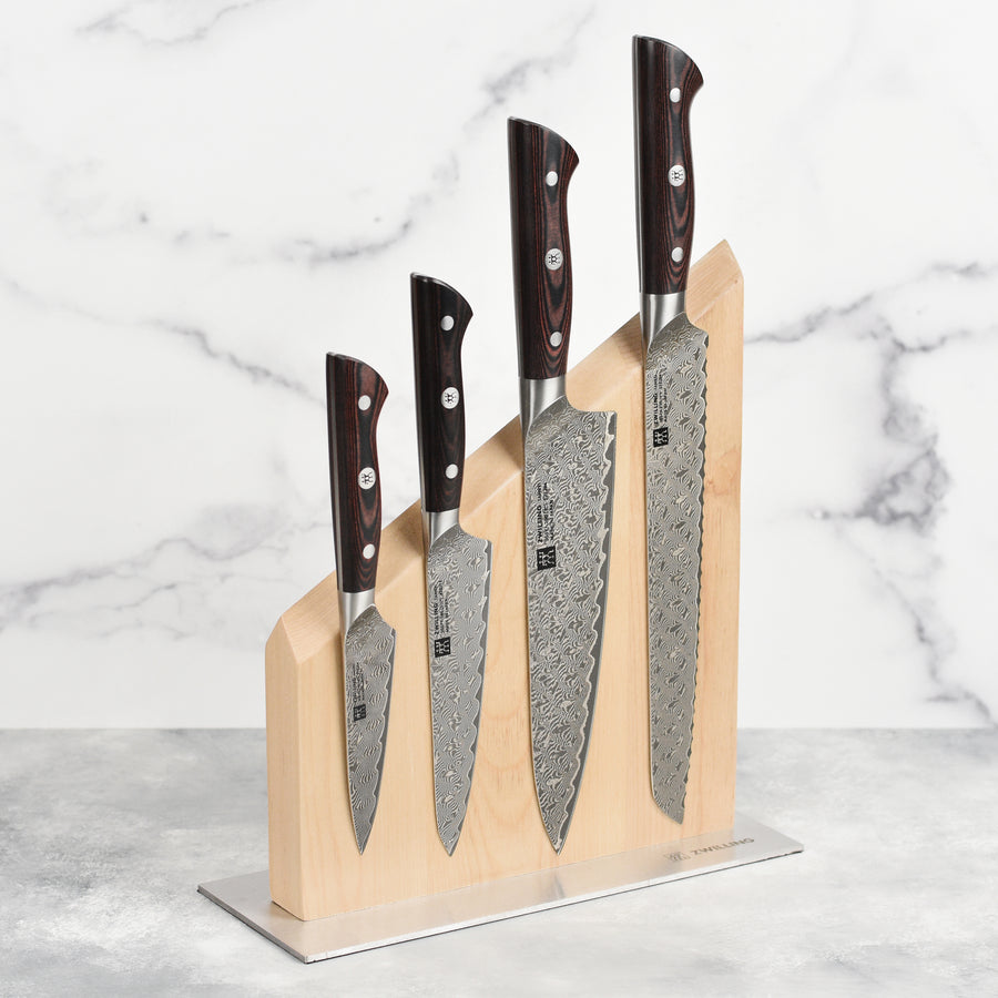 Zwilling Tanrei 5 Piece Magnetic Knife Stand Set