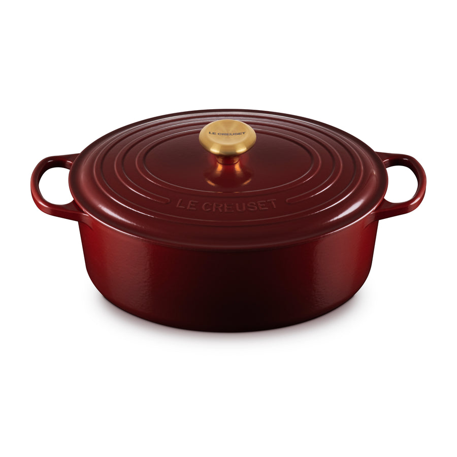 Le Creuset Signature Cast Iron 8-quart Rhone Oval Dutch Oven