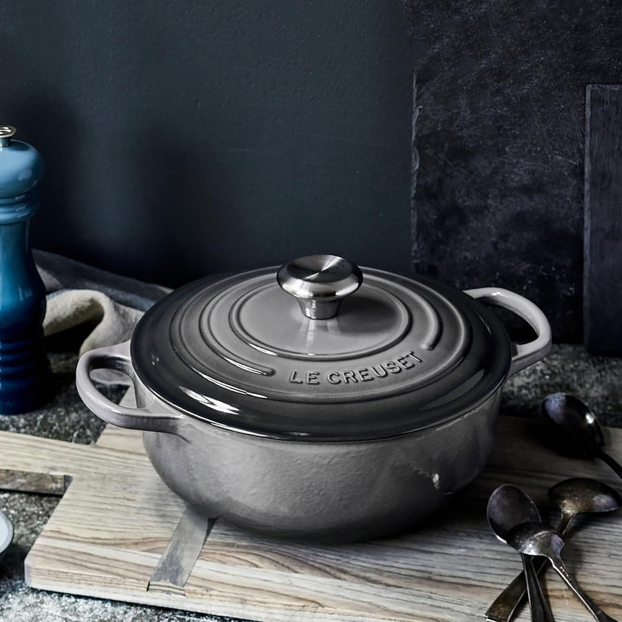 Le Creuset Signature Cast Iron 3.5-quart Oyster Sauteuse Dutch Oven