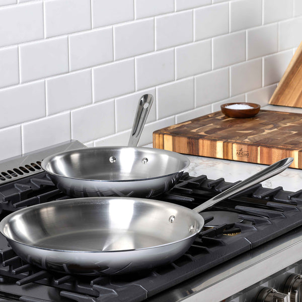 All-Clad Fry Pan Set - d3 Stainless Steel 8 & 10