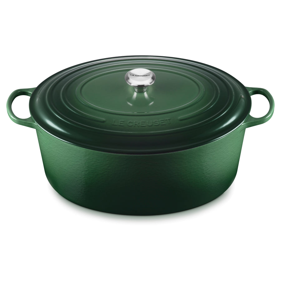 Le Creuset Signature Cast Iron 15.5-quart Artichaut Oval Dutch Oven