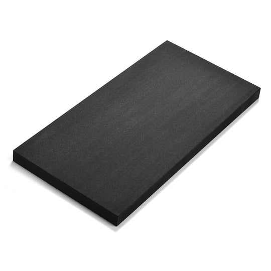 Asahi Black Professional Rubber Cutting Board, 23.6 x 11.8" (20mm)