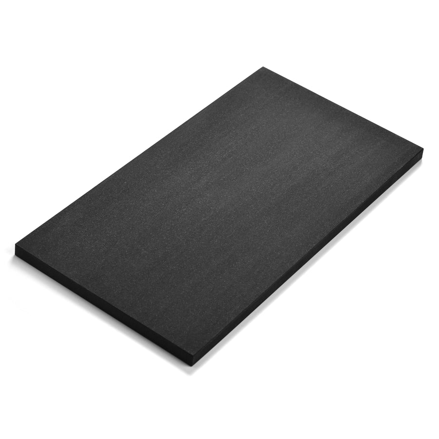 Asahi Black Professional Rubber Cutting Board, 23.6 x 13" (15mm)