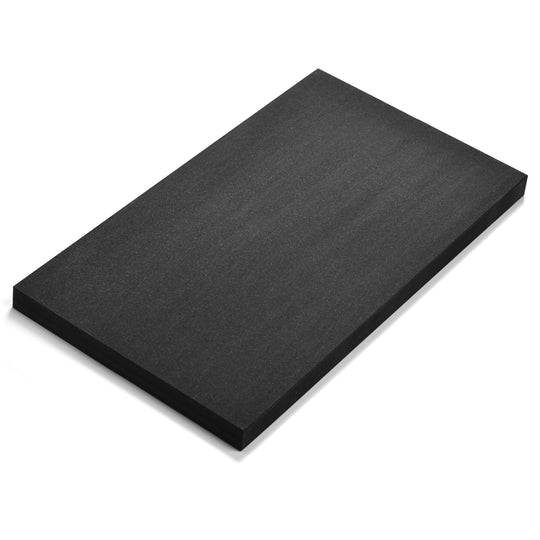 Asahi Black Professional Rubber Cutting Board, 29.5 x 13" (20mm)