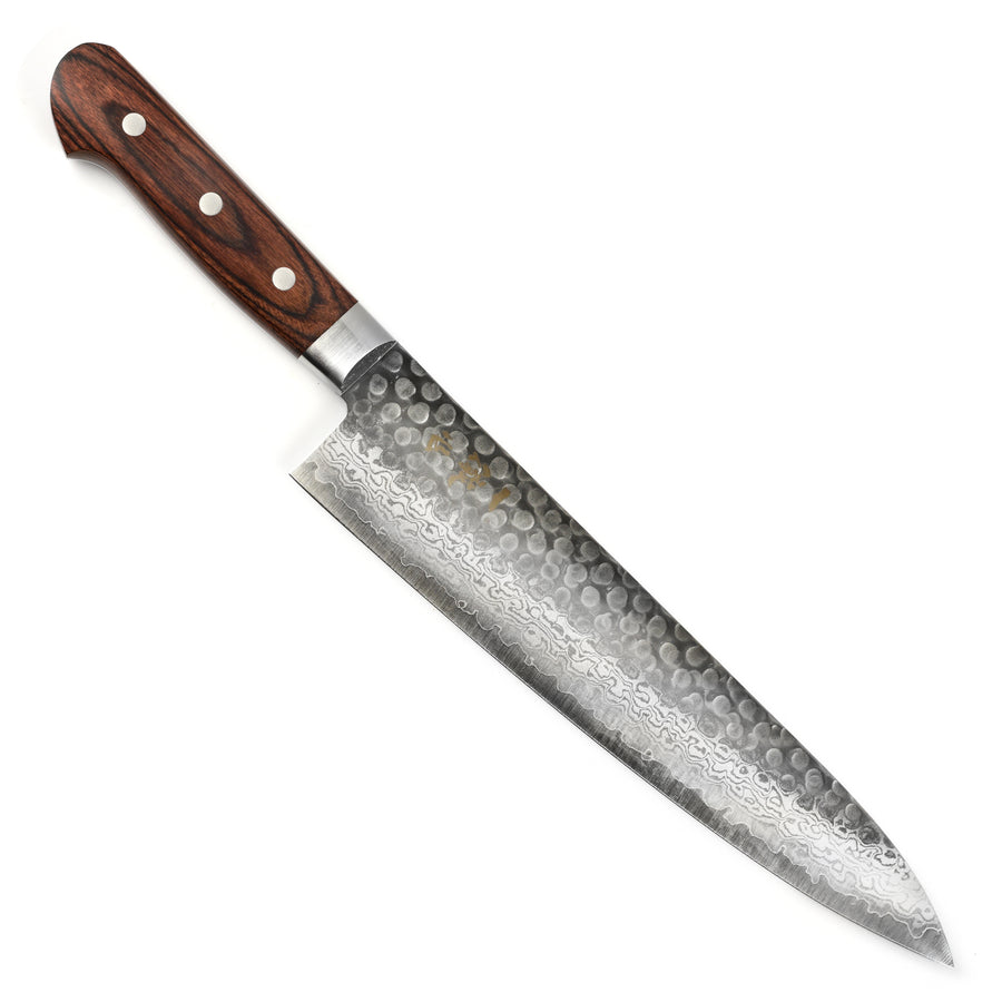 Ittetsu VG10 Hammered Damascus 9.4" Gyuto