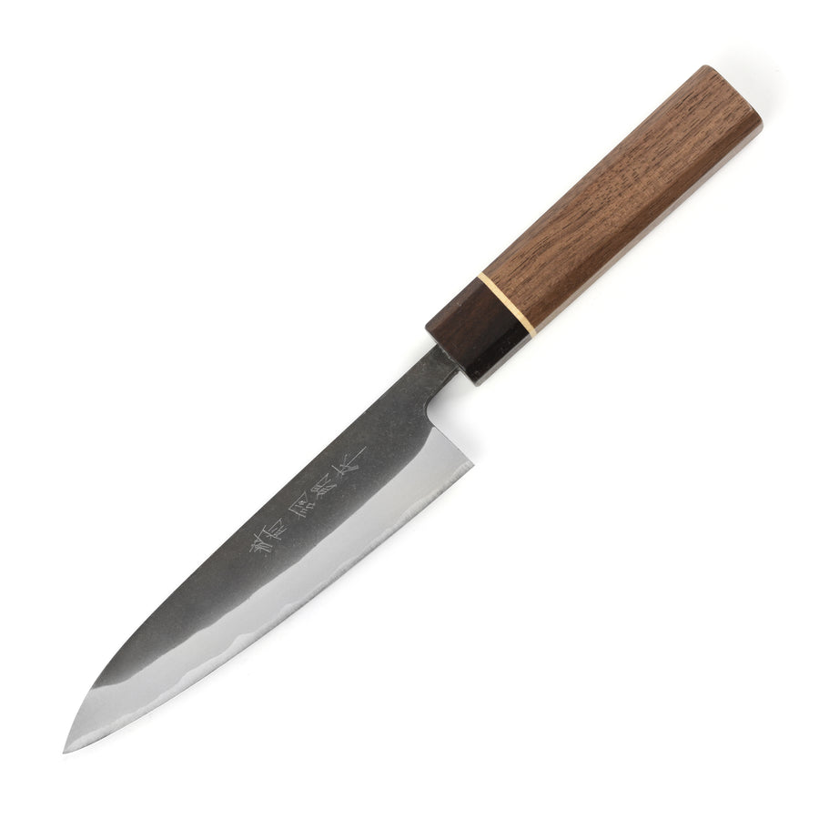 Shiro Kamo Aogami Super Kurouchi Stainless Clad 5.9" Petty