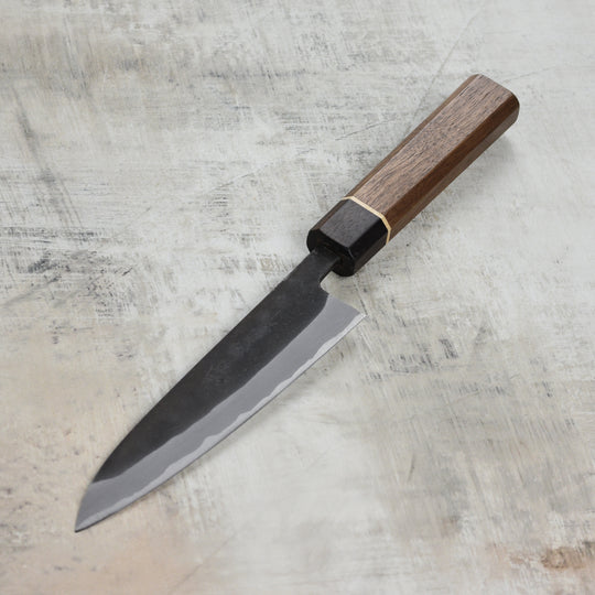 Shiro Kamo Aogami Super Kurouchi Stainless Clad 5.9" Petty