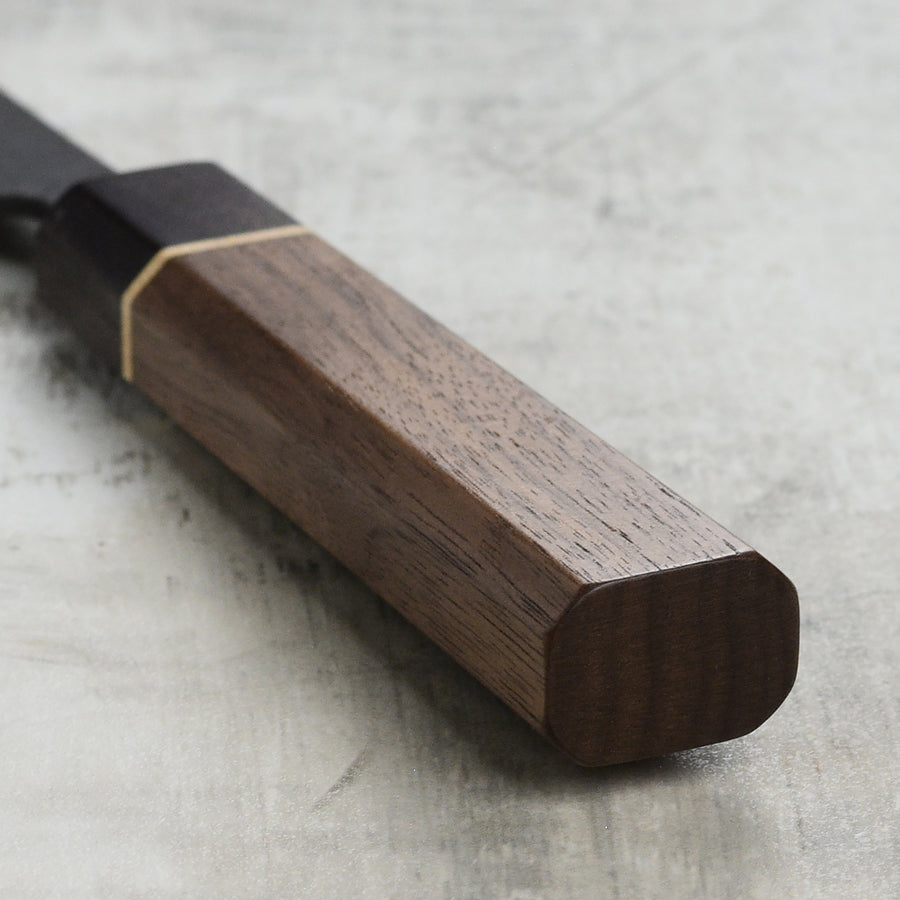 Shiro Kamo Aogami Super Kurouchi Stainless Clad 5.9" Petty