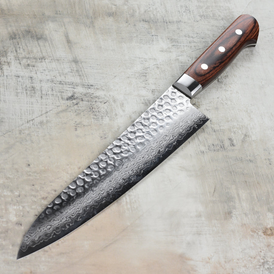 Ittetsu VG10 Hammered Damascus 9.4" Gyuto