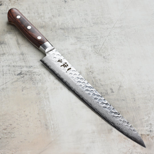 Ittetsu VG10 Hammered Damascus 9.4" Sujihiki