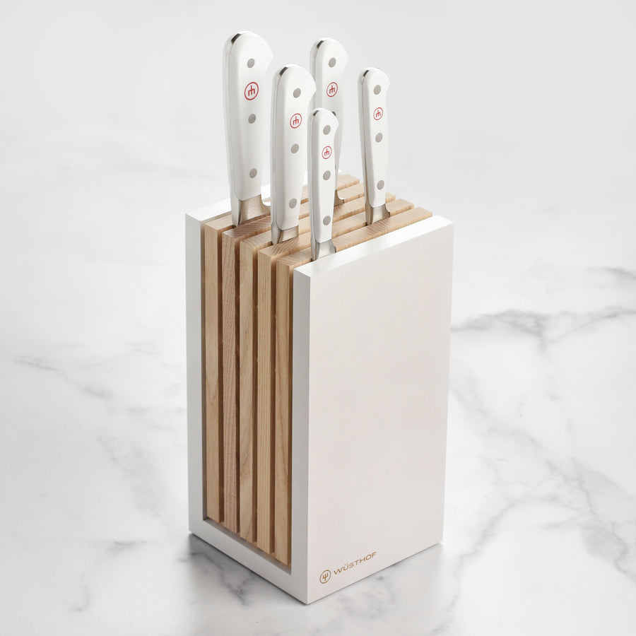 Wusthof Classic White 6 Piece Knife Block Set