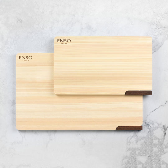 Enso Hinoki Cutting Board Set