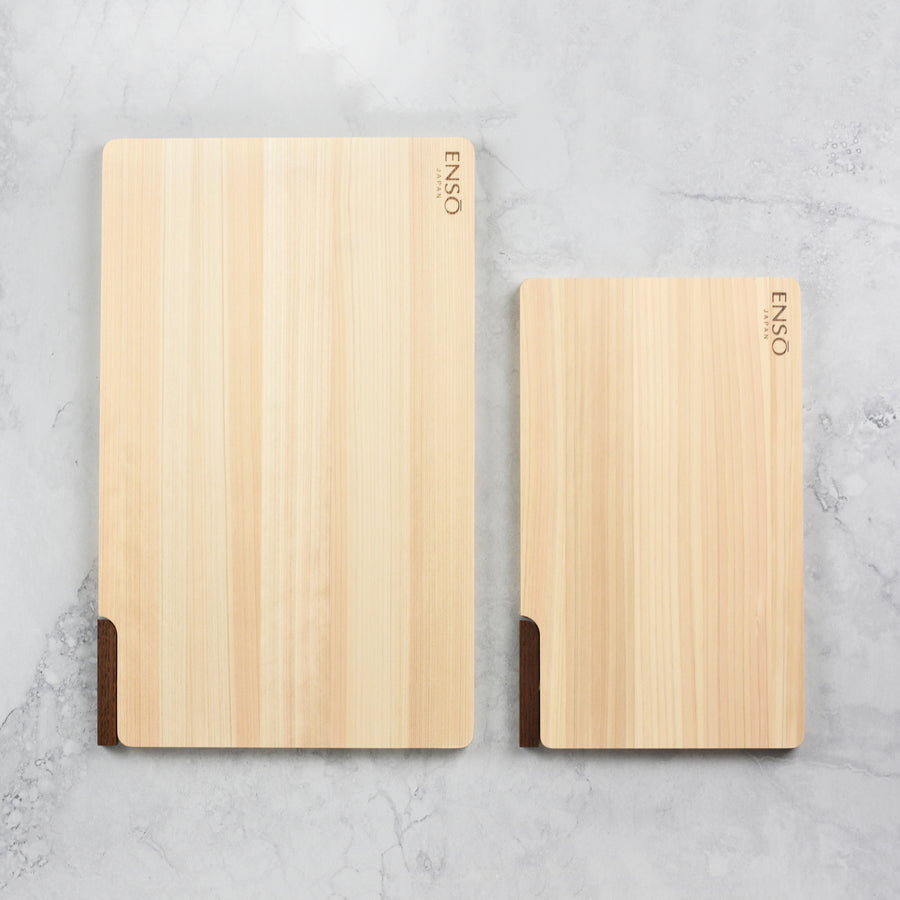 Enso Hinoki Cutting Board Set
