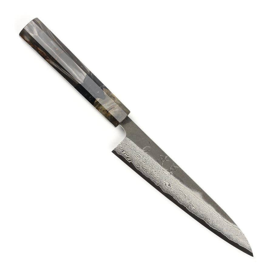 Hatsukokoro Atelier Kurouchi Damascus 5.9" Petty