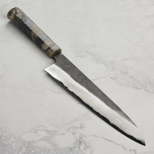 Hatsukokoro Atelier Kurouchi Damascus 9.4" Gyuto