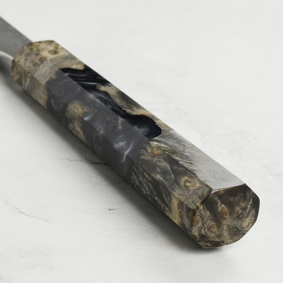 Hatsukokoro Atelier Kurouchi Damascus 9.4" Gyuto