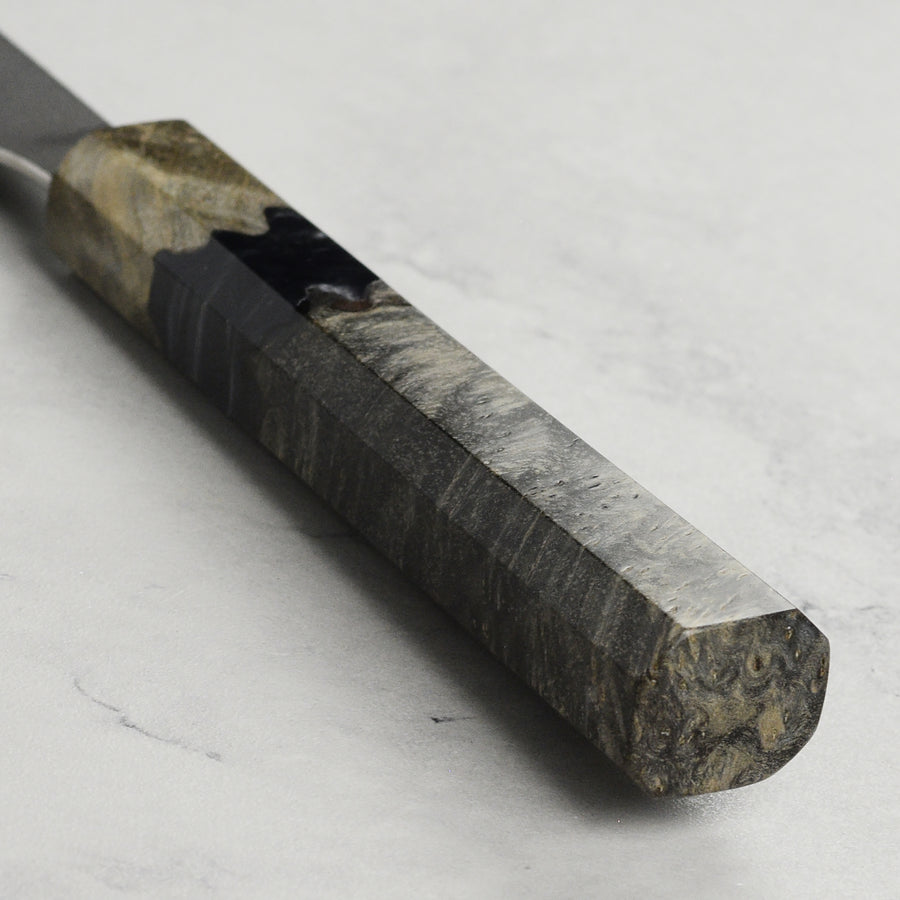 Hatsukokoro Atelier Kurouchi Damascus 6.5" Nakiri