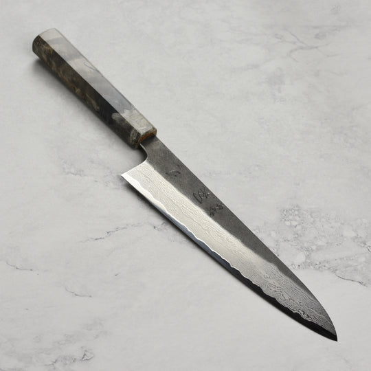 Hatsukokoro Atelier Kurouchi Damascus 8.25" Gyuto