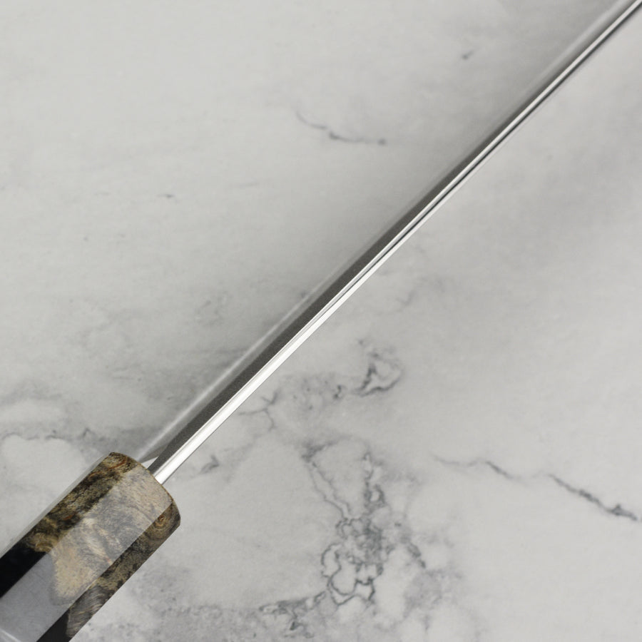 Hatsukokoro Atelier Kurouchi Damascus 8.25" Gyuto