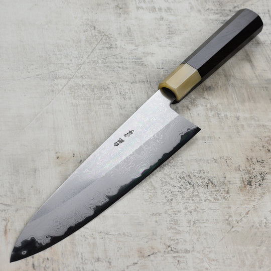 Yoshikazu Tanaka Shirogami #1 Damascus 9.4" Gyuto