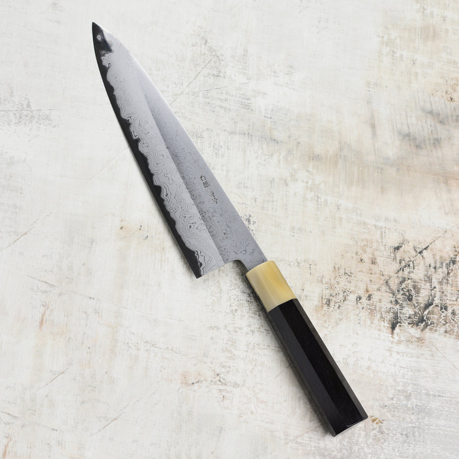 Yoshikazu Tanaka Shirogami #1 Damascus 9.4" Gyuto