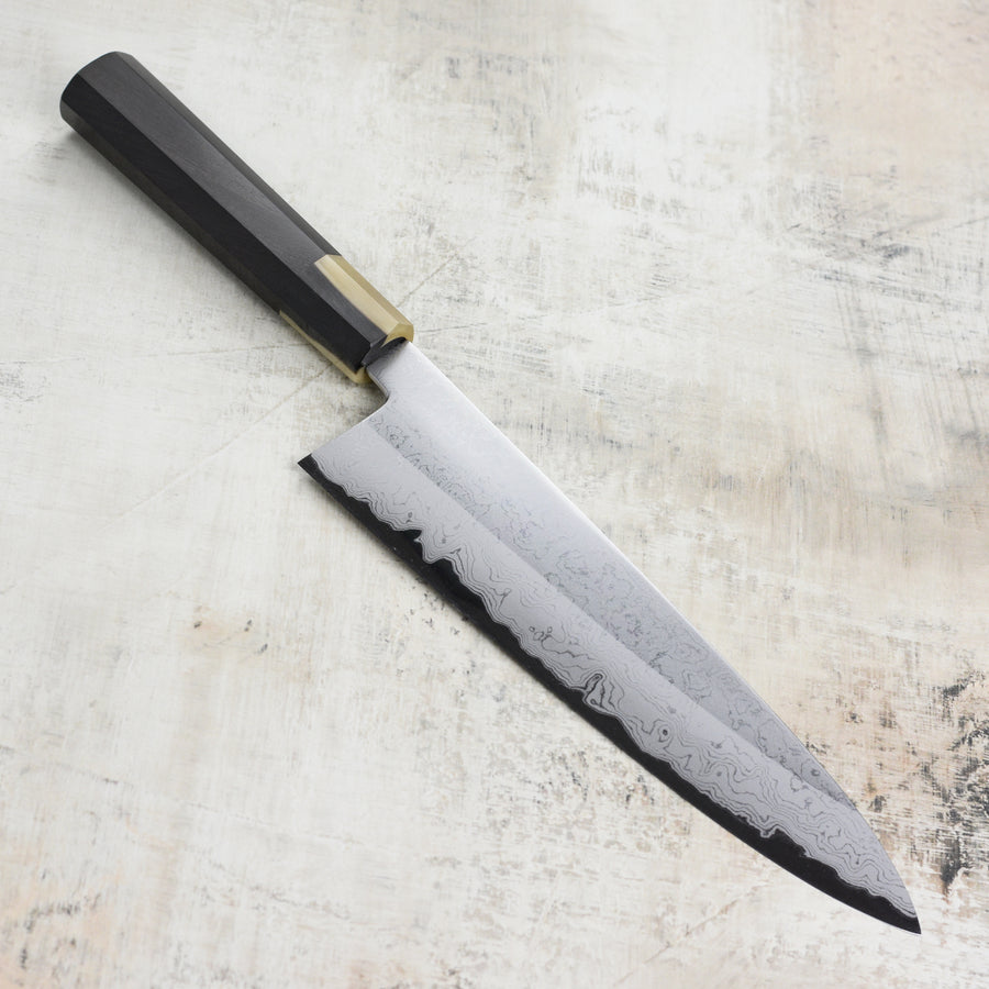 Yoshikazu Tanaka Shirogami #1 Damascus 9.4" Gyuto