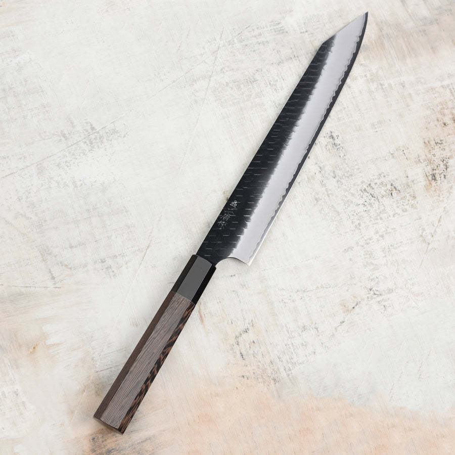 Nigara SG2 Kurouchi Tsuchime 10" Kiritsuke Sujihiki