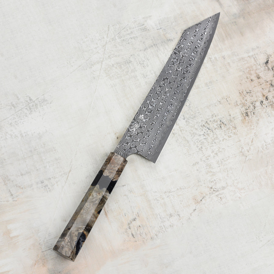 Nigara Anmon SG2 Damascus 9.4" Kiritsuke Gyuto