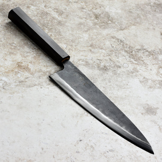 Hatsukokoro Kurogane Aogami #2 Kurouchi 8.25" Gyuto