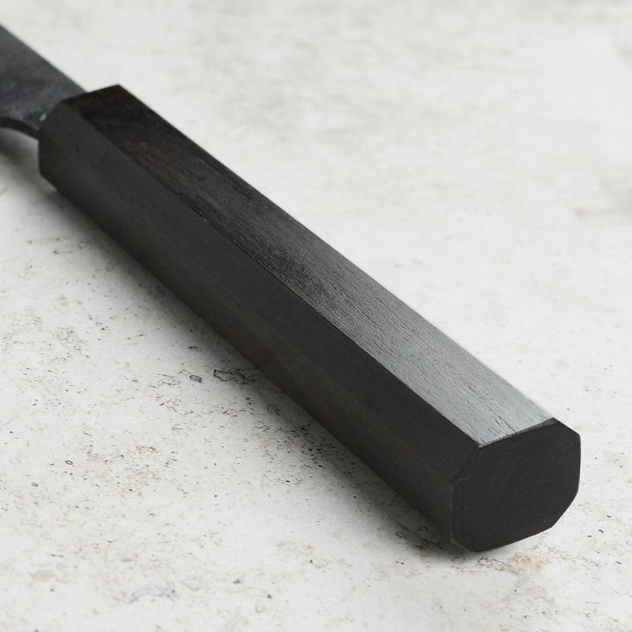 Hatsukokoro Kurogane Aogami #2 Kurouchi 8.25" Gyuto