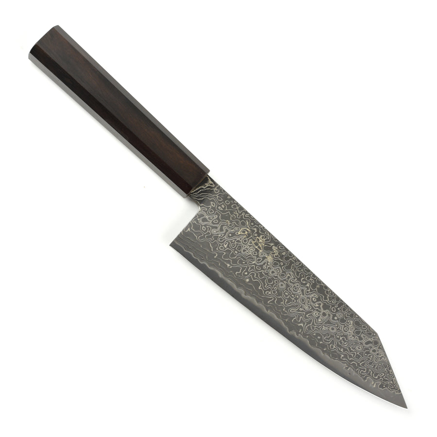 Hatsukokoro Ryuhyo SG2 Kurozome Damascus 7" Bunka