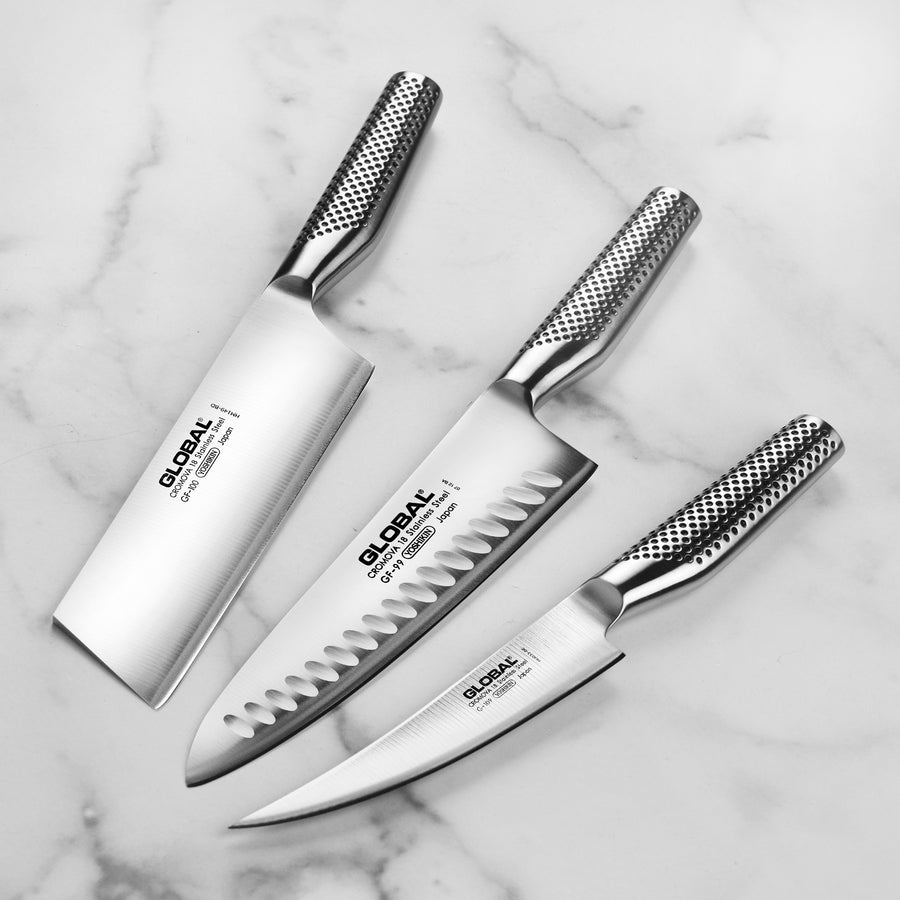 Global Model X Heavy Metal Knife Set