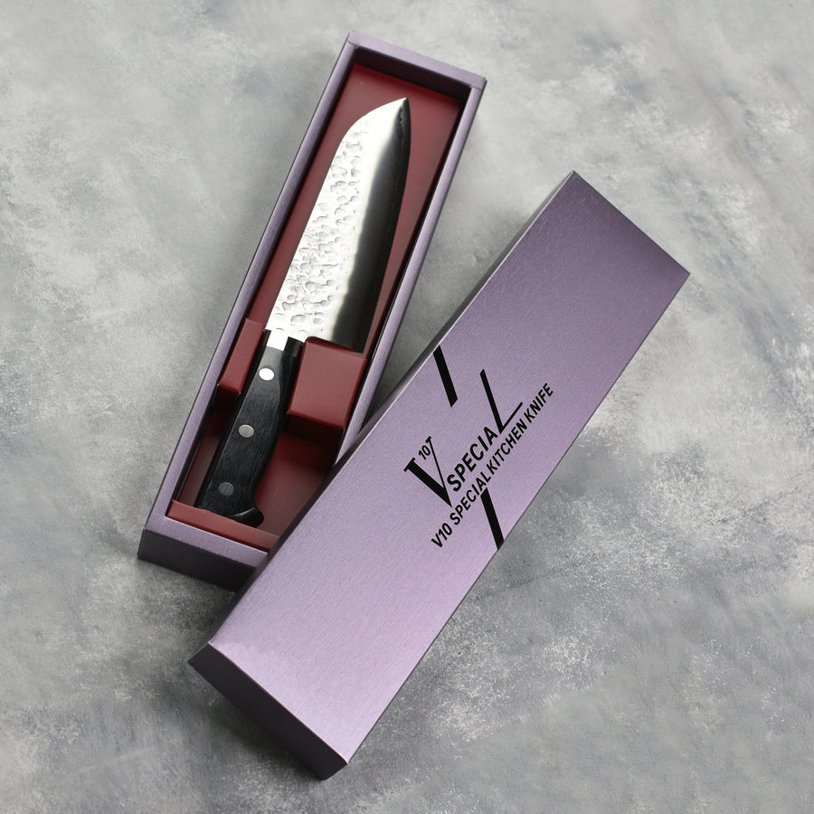 Takamura VG10 Tsuchime 6.7" Santoku