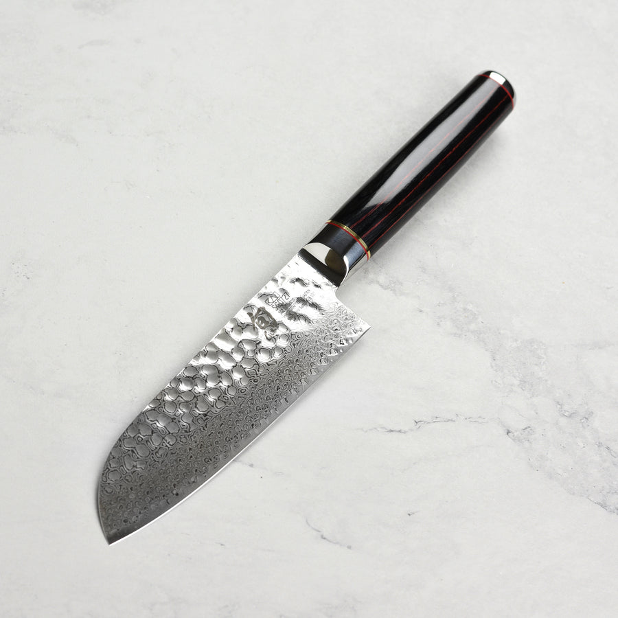 thumbnail image 2 of Norpro 5.5-Inch Santoku Knife - Stainless Steel Japanese-style Chef Knife With Hollow Ground Blade 2 of 2
