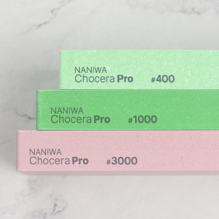Naniwa Chocera Pro Whetstone Bundle