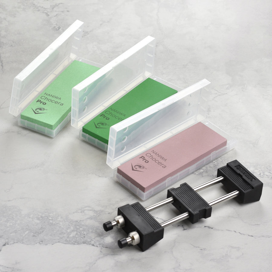 Naniwa Chocera Pro Whetstone Bundle