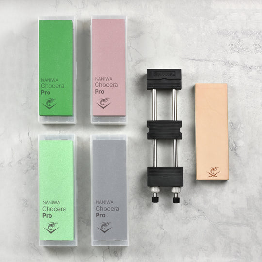 Naniwa Chocera Pro Ultimate Whetstone Bundle