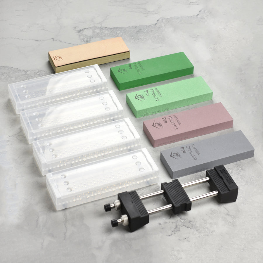 Naniwa Chocera Pro Ultimate Whetstone Bundle