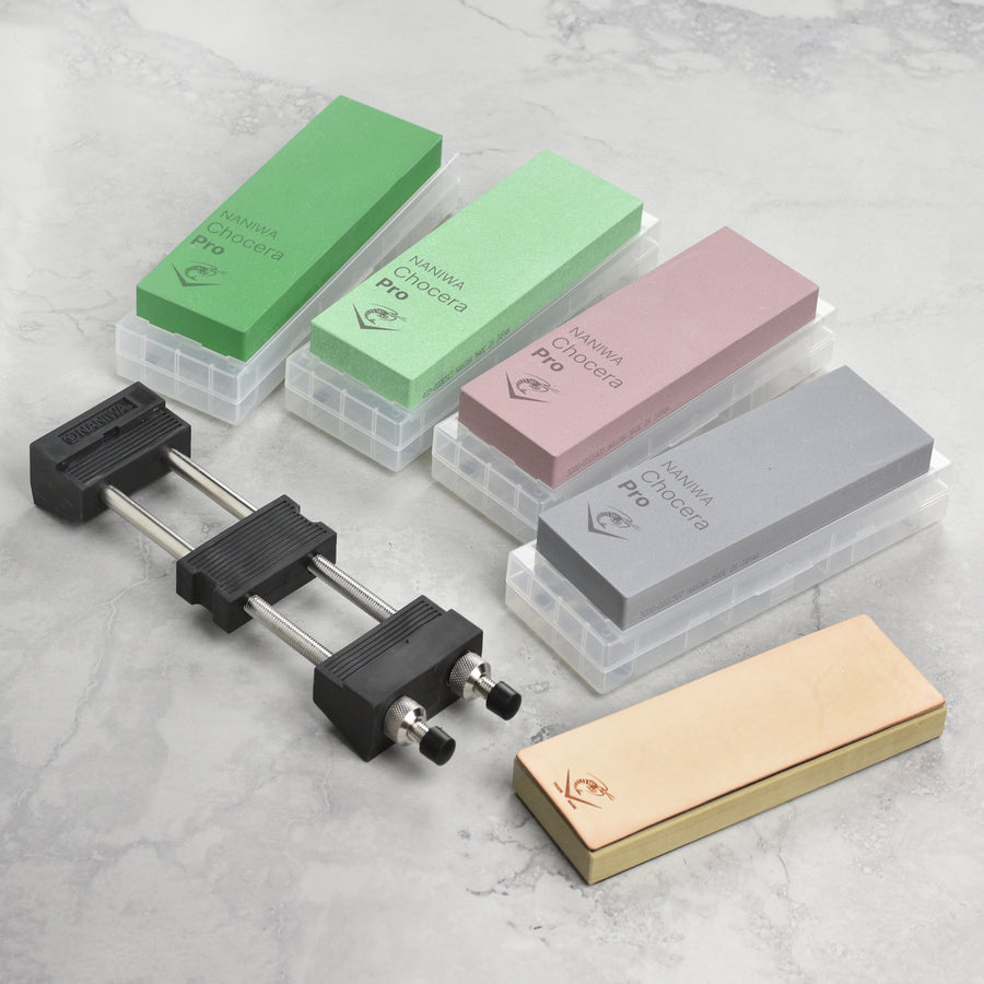 Naniwa Chocera Pro Ultimate Whetstone Bundle