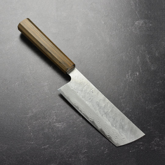 Nigara VG10 Tsuchime Damascus 5.5" Nakiri