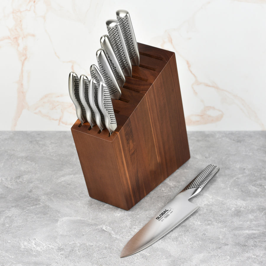Global 11 Piece Knife Block Set