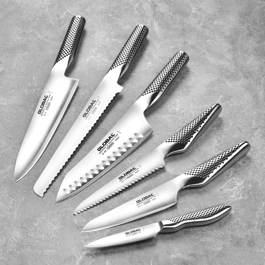 Global 11 Piece Knife Block Set