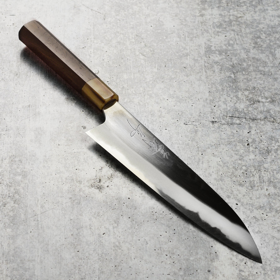 AZUMASYUSAKU Shirogami Kurouchi Hatchets Double Bevel 210mm AZUMASYUSAKU Shirogami Kurouchi Hatchets Double Bevel 210mm